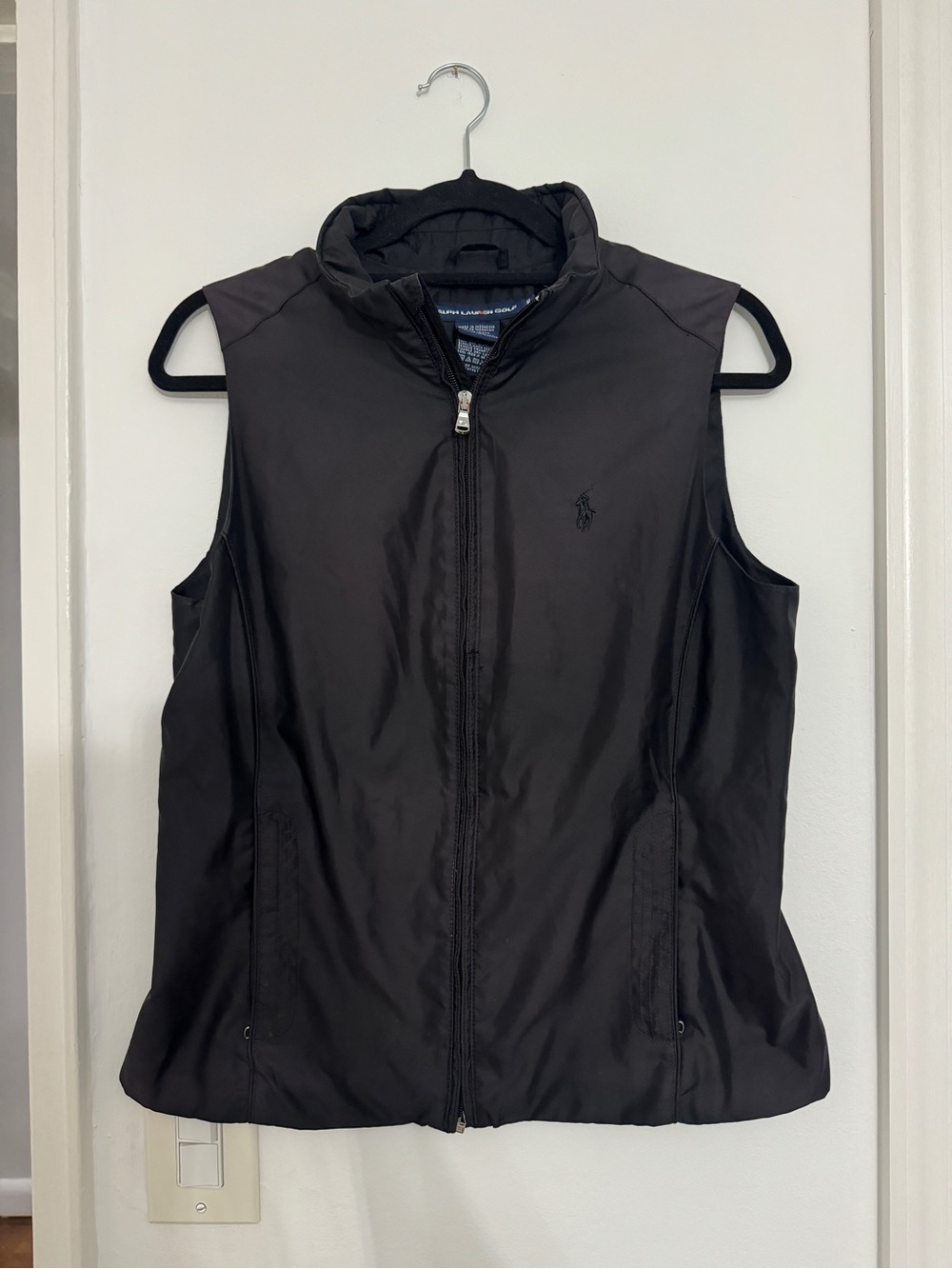 Ralph Lauren Black Golf Vest